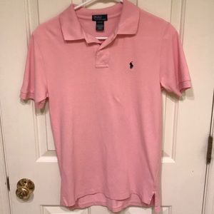 Polo Ralph Lauren Boys Pink Polo Size Medium
